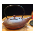 0.65 Liter Embossed Chinese Cast Iron Teapot with Filter